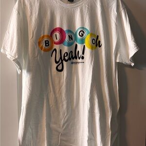 Norwegian Cruise Line Kids "Bingo Yeah!" White Graphic Tee new unisex